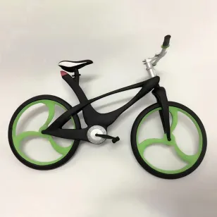 SLA/SLS resin printing bike parts